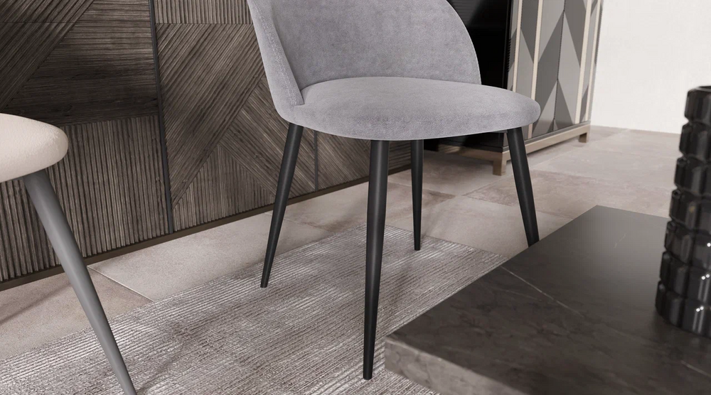 Стул Соло Ultra Grey Каркас Графит