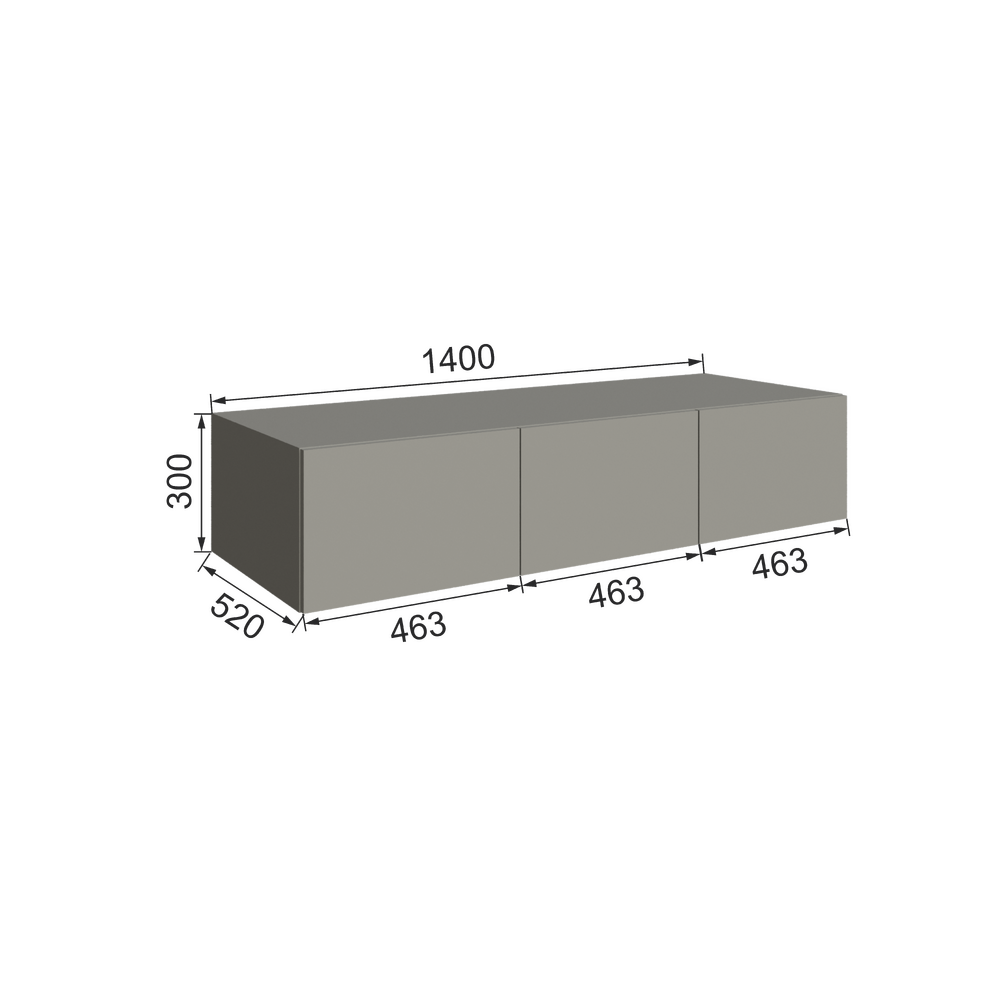 Антресоль Мадрид 1.4 300 Мокко